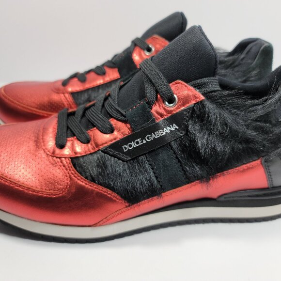 DOLCE & GABBANA Pre- Owned Furr Multicolor Sneakers - Picture 2 of 16
